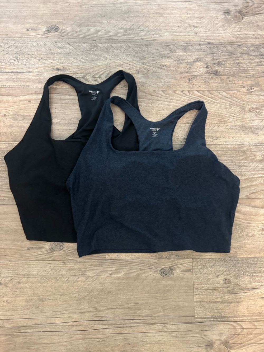 Old Navy Active Cloud+ Racerback Sports Bras - Set of 2